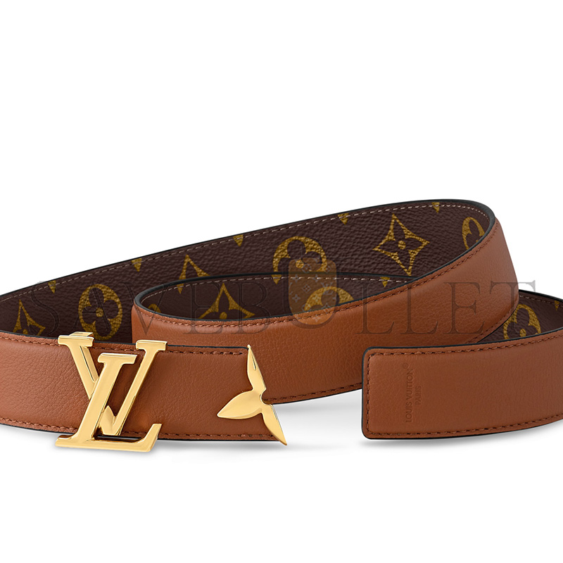 LOUIS VUITTON PRETTY LV 30MM REVERSIBLE BELT M4199U (90*30cm)